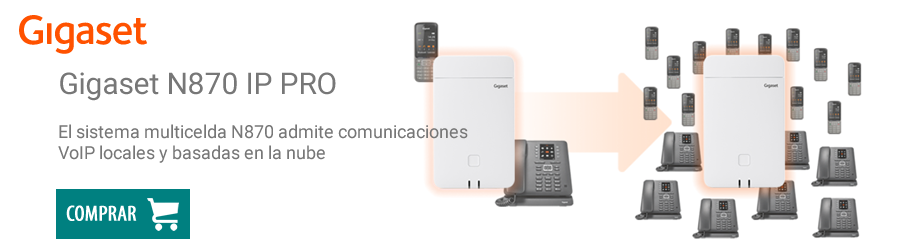 Sistema DECT Multicelda Gigaset N870